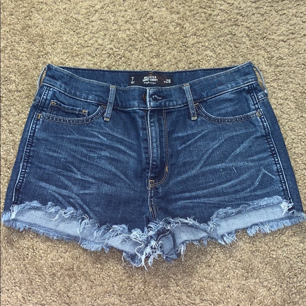 Hollister short-short high rise shorts